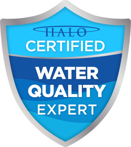 Certified Water Quality Expert Logo Certified Water Quality Expert Logo