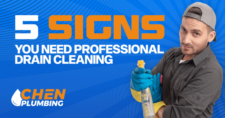 5 Signs You Need Professional Drain Cleaning