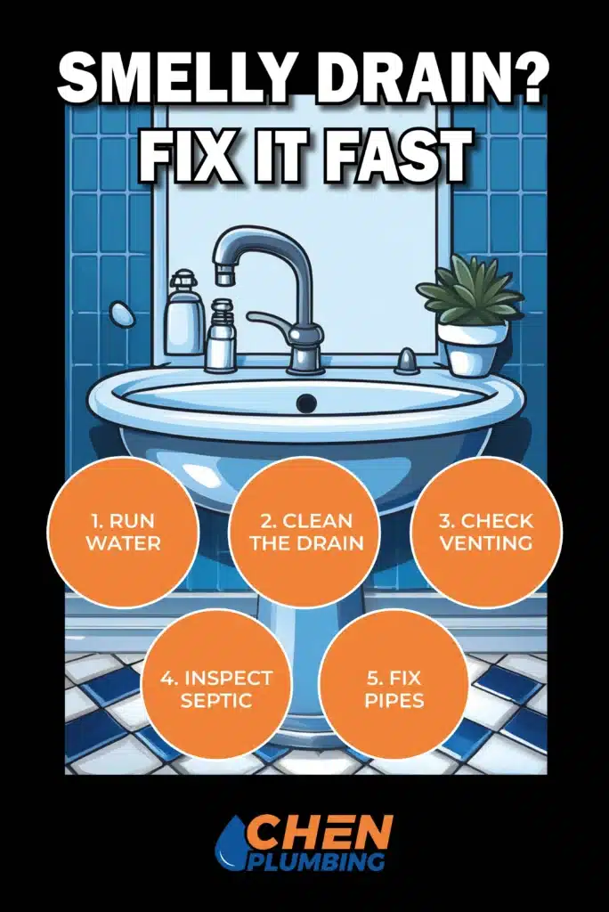 Why Does My Drain Smell Like Rotten Eggs - infographic