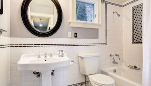 Modern Black And White Bathroom